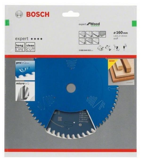 List za kružnu pilu BOSCH Expert for Wood (160x20mm, 48 zuba) - 2608644015-2