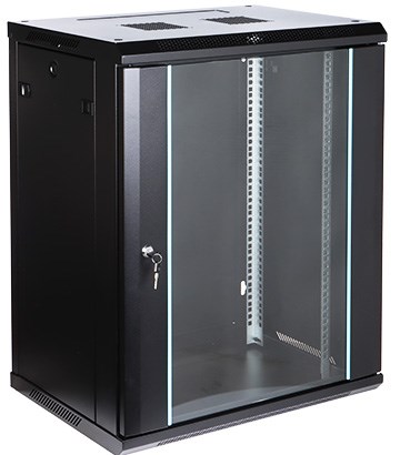 Rack cabinet wall EPRADO-R19-15U/450-blue