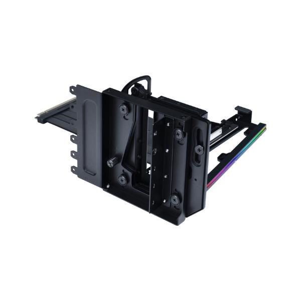 LIAN LI VG4-5-V4 vertikalni nosač za grafičku karticu s PCIe 5.0 kabelom, crna boja