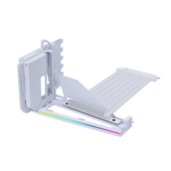 Vertikalni nosač za grafičku karticu LIAN LI VG5-4W s PCIe 5.0 kabelom, bijela boja