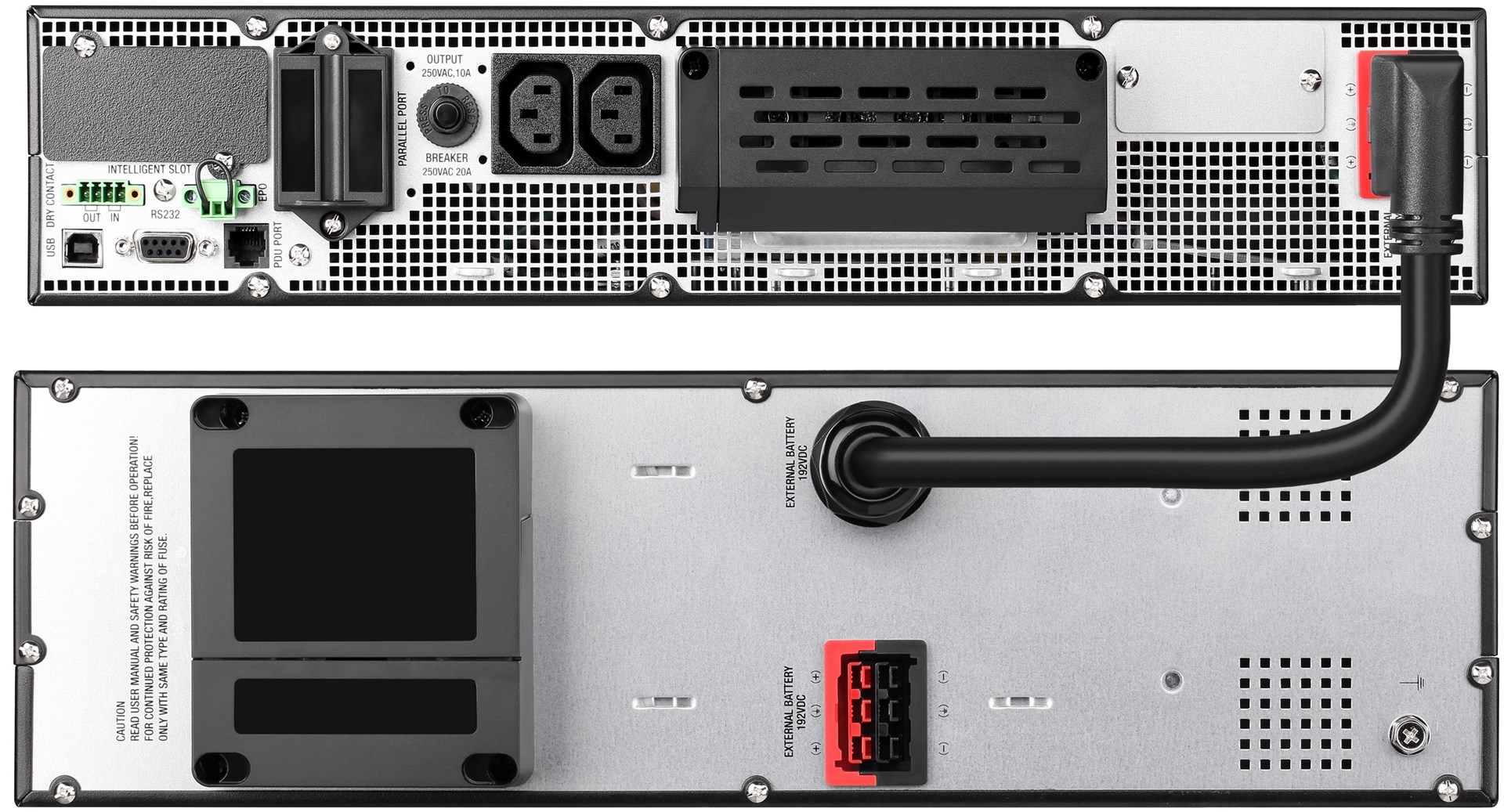 PowerWalker VFI 6000 RTG PF1 uninterruptible power supply (UPS) Double-conversion (Online) 6 kVA 6000 W 2 AC outlet(s)-3