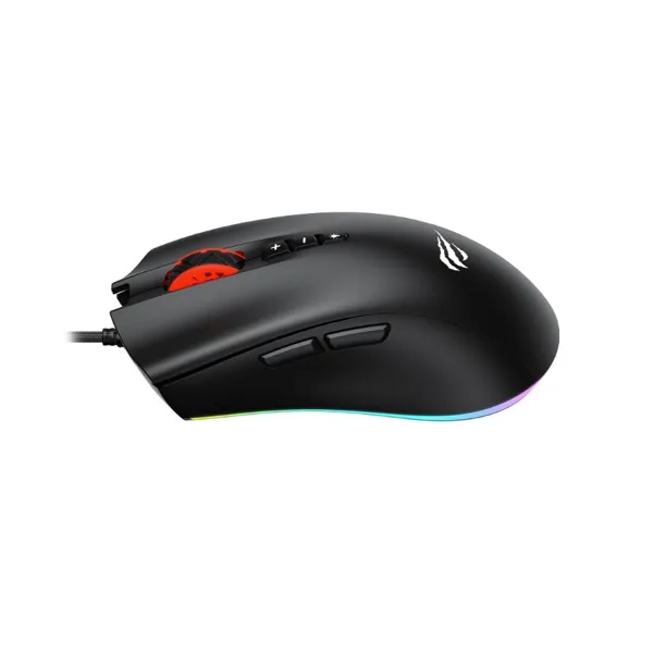Gaming miš HAVIT Gamenote MS1040 RGB, 8000 DPI, crna boja-2