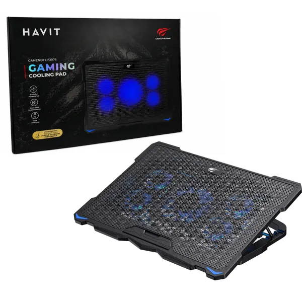 Hladnjak za laptop HAVIT GAMENOTE F2076 RGB (do 17")