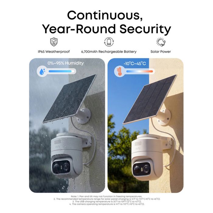 Sigurnosna kamera ANKER Eufy Security C37 (T814X), 2K, Pan & Tilt-6