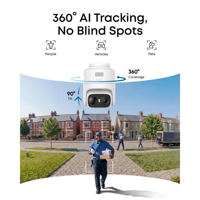 Sigurnosna kamera ANKER Eufy Security C37 (T814X), 2K, Pan & Tilt-1