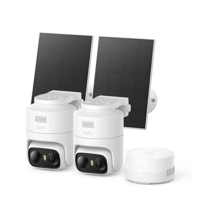 Anker Eufy Security eufyCam C37 Kit: 2 Outdoor CCTV Cameras + Base Station-0