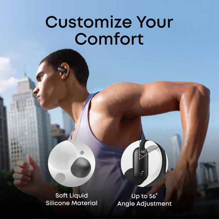 Slušalice ANKER Soundcore AeroFit 2 Pro (Bluetooth, ANC, mikrofon, IP55, Plava)-2