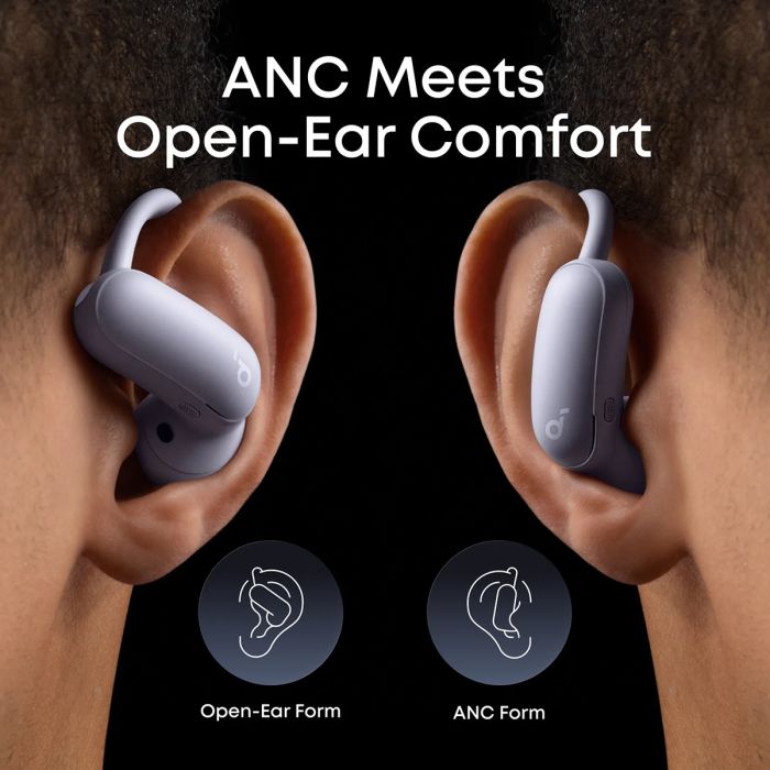 Anker Soundcore AeroFit 2 Pro Wireless Earbuds, Purple-1