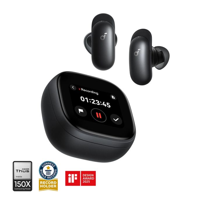 Anker Soundcore Liberty 5 Pro Max Wireless Earbuds, Black-0