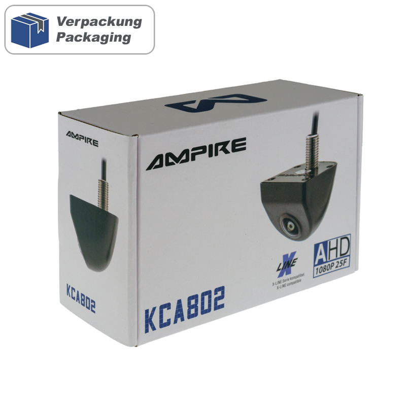 Mini kamera za vožnju unatrag AMPIRE KAX802 (AHD 1080P/CVBS, 145°)-6
