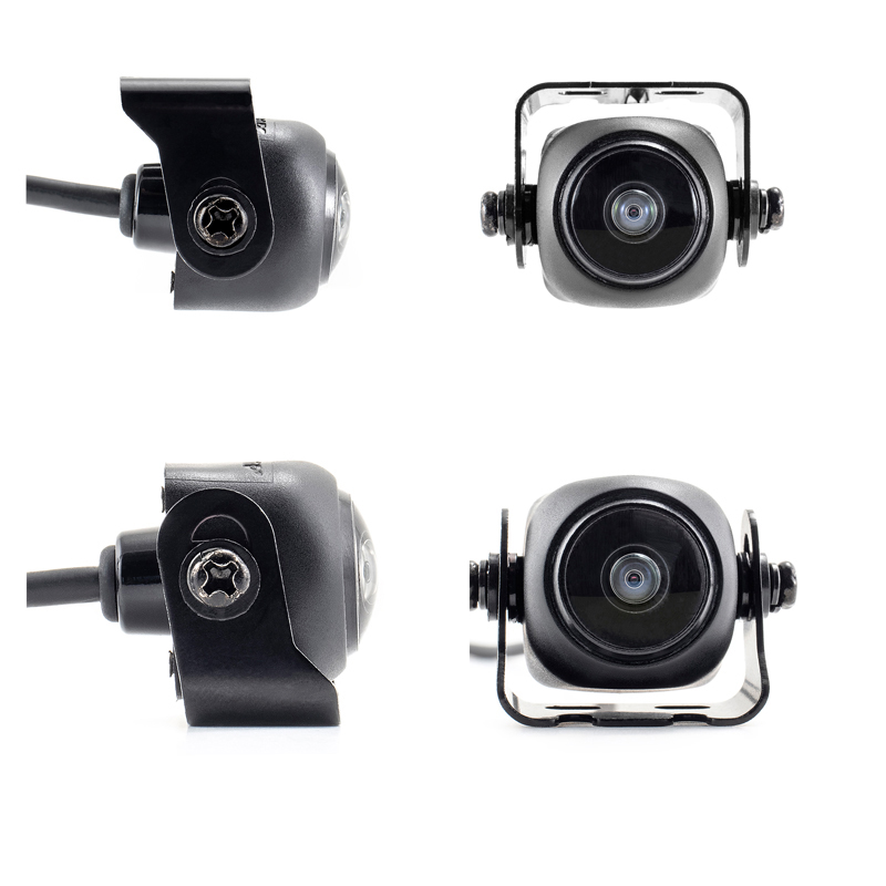 Mini auto kamera za vožnju unatrag AMPIRE KAX602 (AHD 1080P, 180°, IP69K, crna boja)-2
