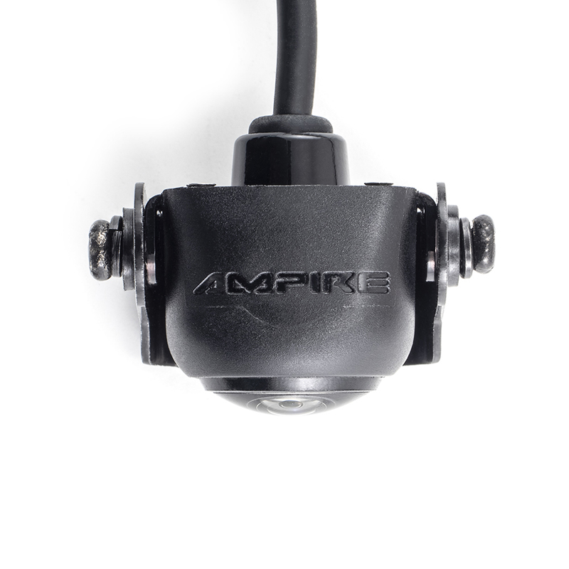 Mini auto kamera za vožnju unatrag AMPIRE KAX602 (AHD 1080P, 180°, IP69K, crna boja)-4