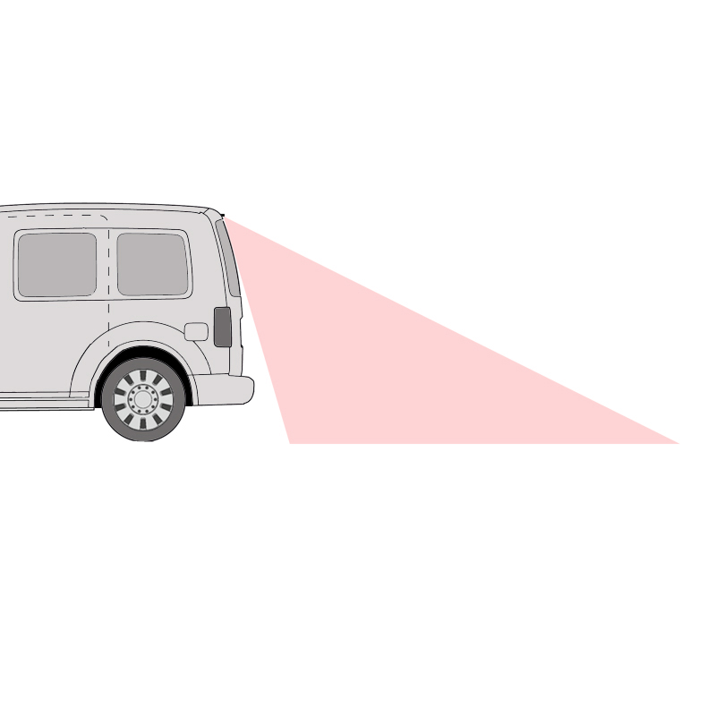 Kamera za vožnju unatrag AMPIRE za VW Caddy (2003-2018), AHD-7