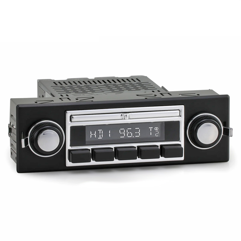 Display jedinica RETROSOUND Liberty s gumbima i DIN setom za montažu