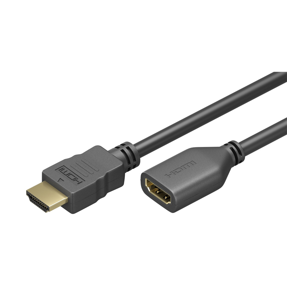 HDMI produžni kabel GOOBAY 1m (4K@60Hz, Ethernet, ARC)-0