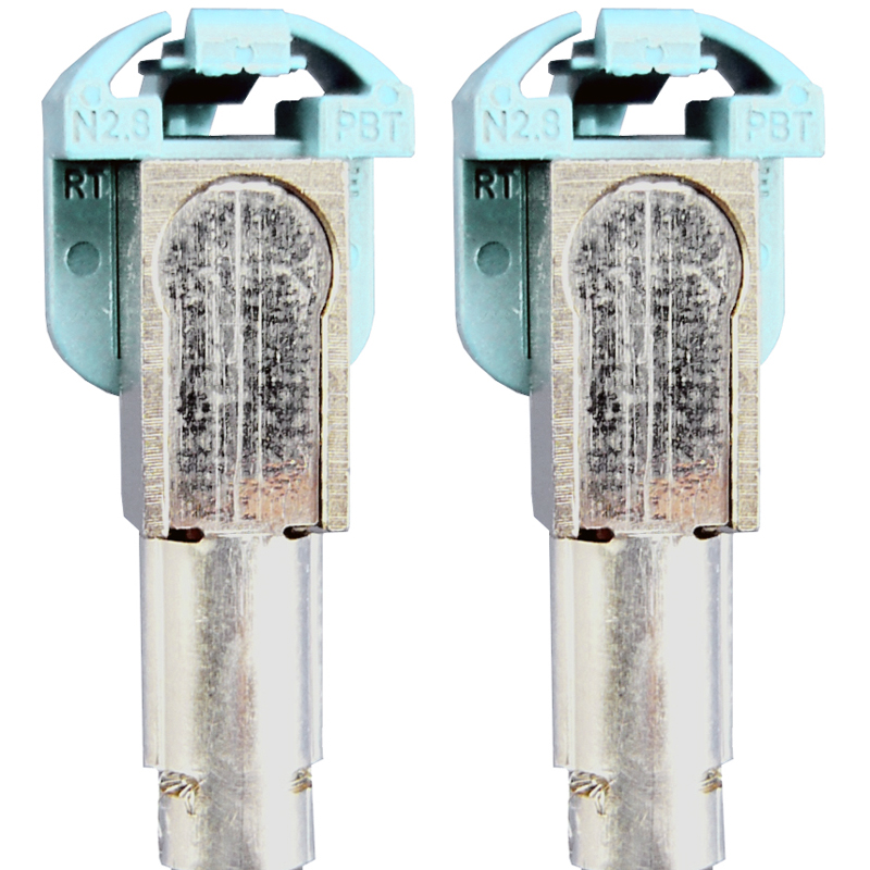 AMPIRE HSD kabel 0.75m, 2x ženski konektor pod kutom-2