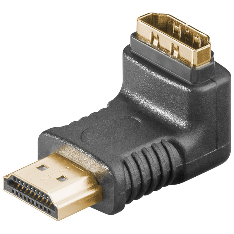 Adapter GOOBAY HDMI kutni 90° (M/Ž)