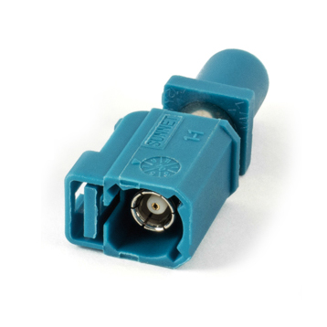 Adapter kabel AMPIRE FAKRA utikač na utičnicu, vodeno plava boja-0