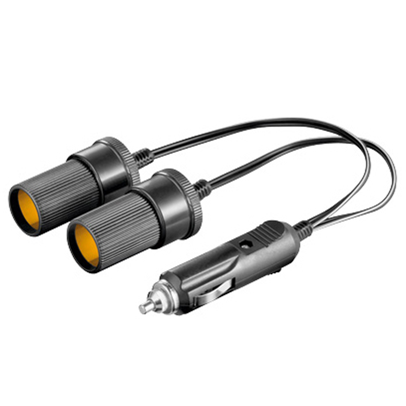 Razdjelnik za auto upaljač GOOBAY 2-smjerni (12/24V)-0
