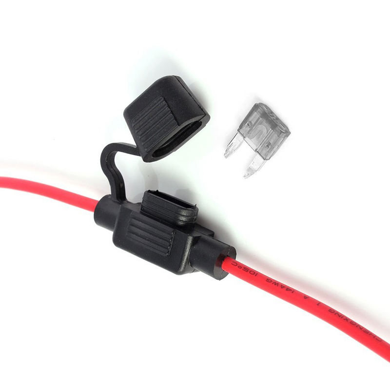 Kućište osigurača AMPIRE vodootporno za MINI osigurač 2A (1.3mm², 10 komada)-1