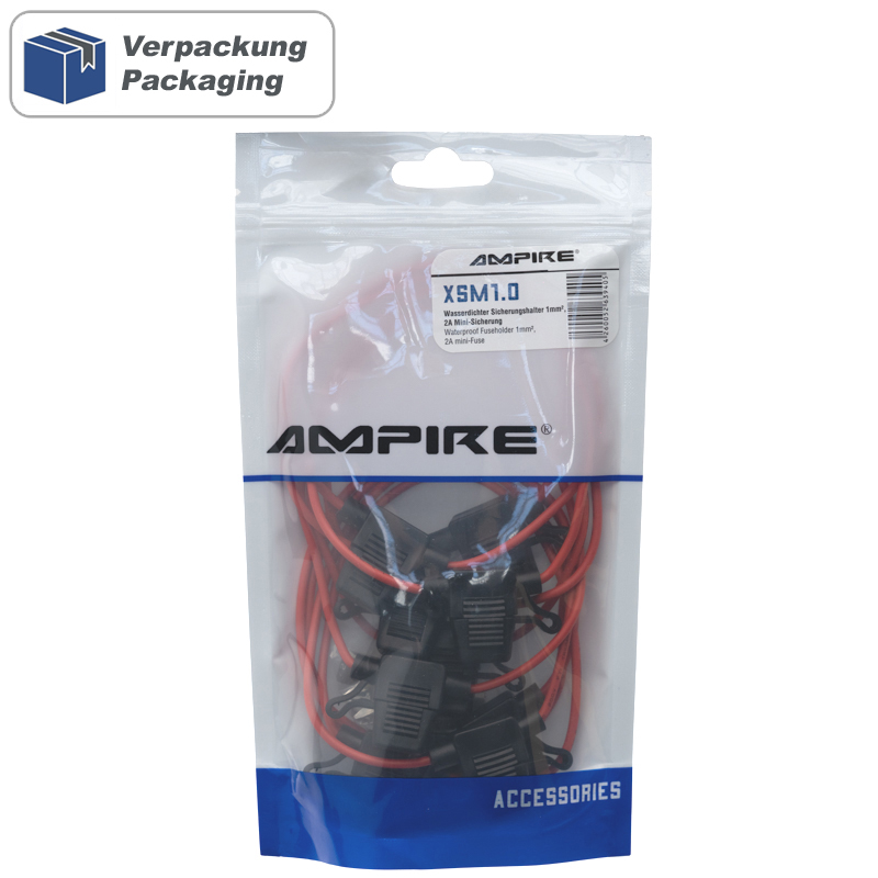 Kućište osigurača AMPIRE vodootporno za MINI osigurač 2A (1.3mm², 10 komada)-6