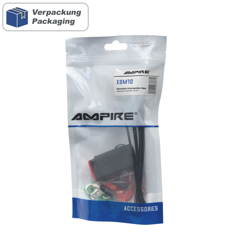 Set vodootpornog kućišta osigurača AMPIRE za 6/10mm² kabele (s ATO osiguračima)-9