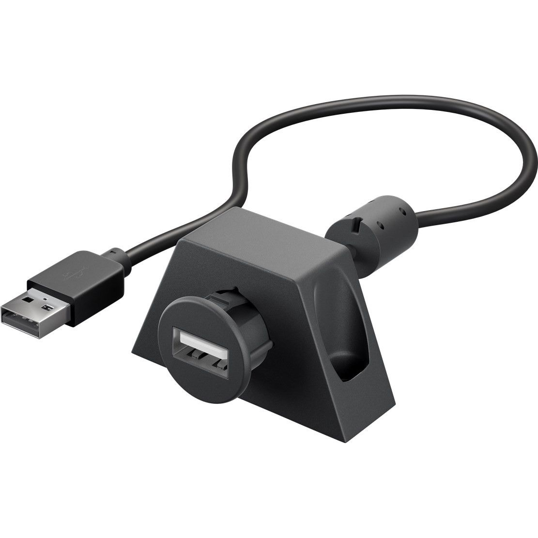 GOOBAY ugradbena USB 2.0 utičnica s kabelom, 1.2m