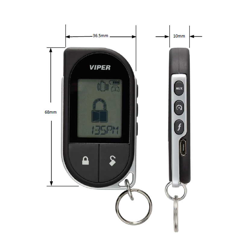 Daljinski upravljač VIPER 7756V (2-smjerni LCD za alarm 3606V)-1