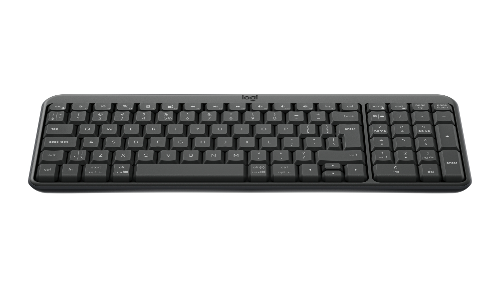 Tipkovnica LOGITECH K250, GRAPHITE, US, wireless, crna, 920-013451-2