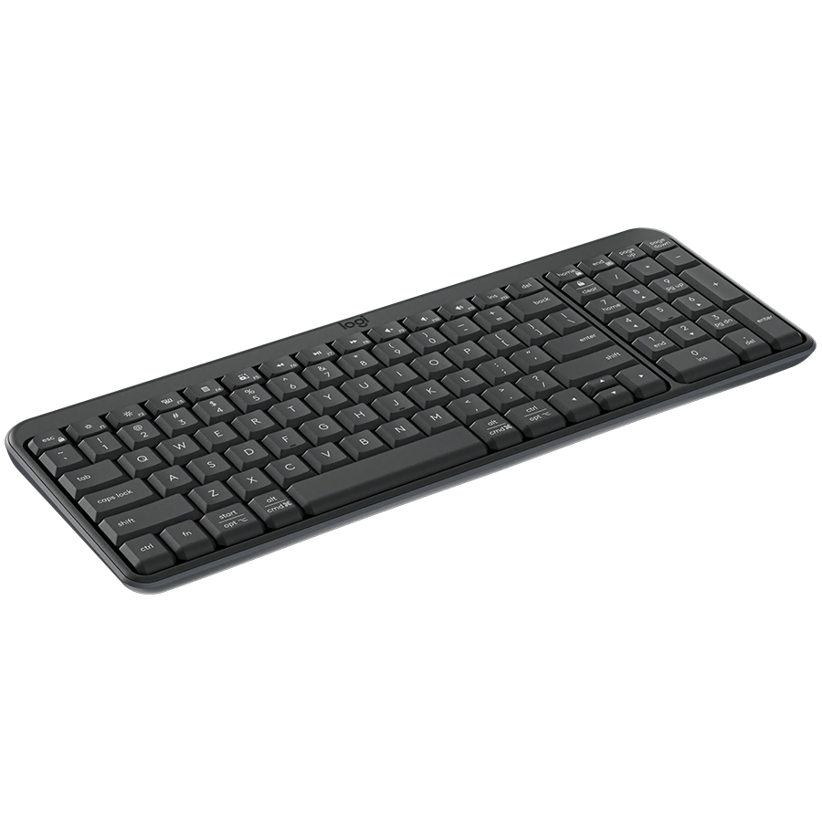 Tipkovnica LOGITECH K250, GRAPHITE, US, wireless, crna, 920-013451-1