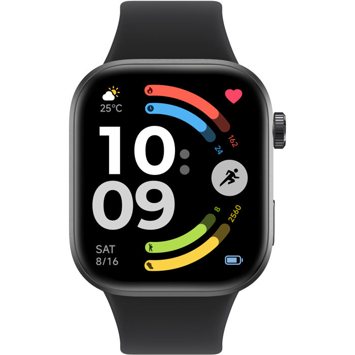 Pametni sat XIAOMI Redmi Watch 6 (2.07" AMOLED, Bluetooth 5.4, GPS, 5ATM, crna boja)