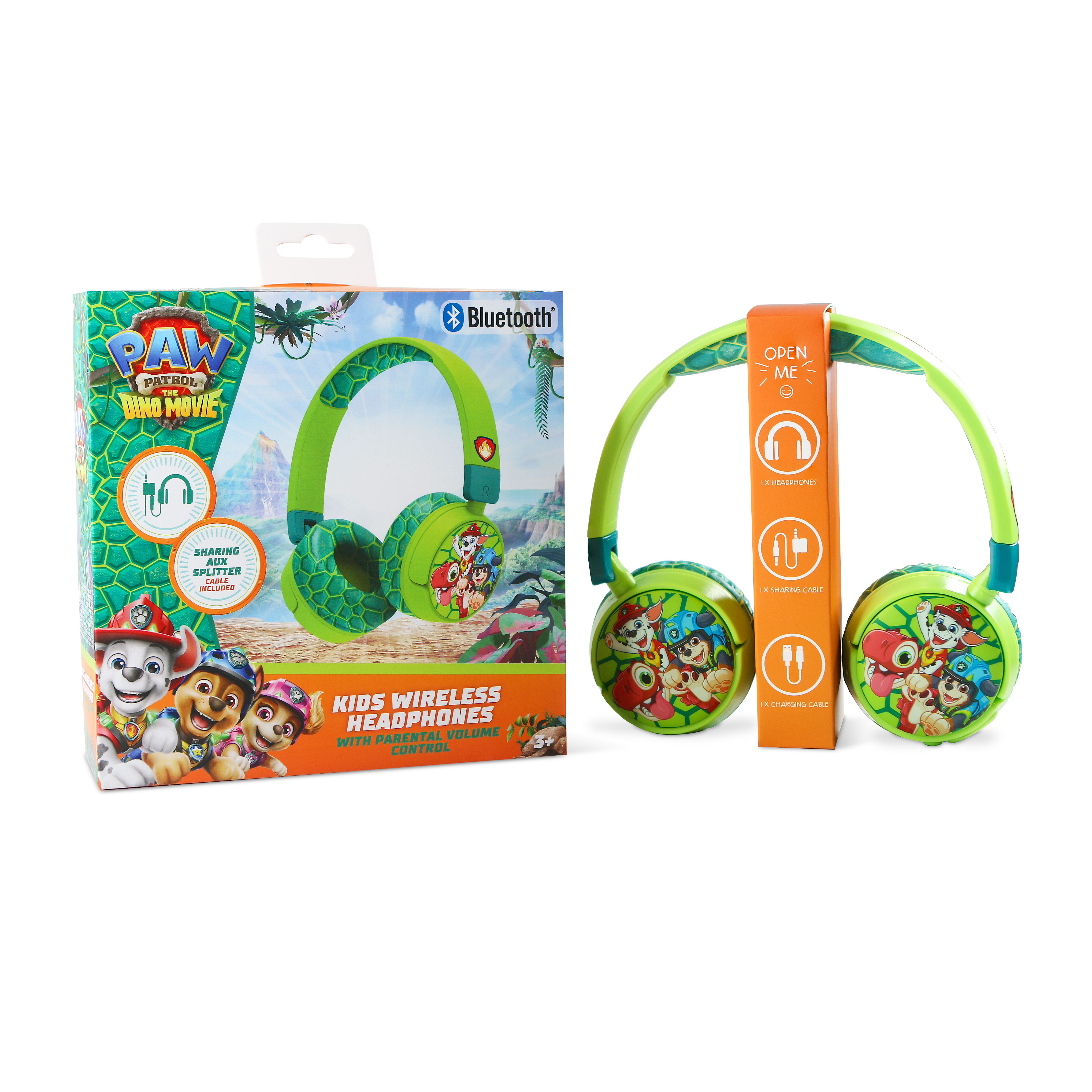 Bežične slušalice OTL TECHNOLOGIES Paw Patrol Dino (on-ear, dječje, Bluetooth, 85/95 dB, 24 h baterija)-9