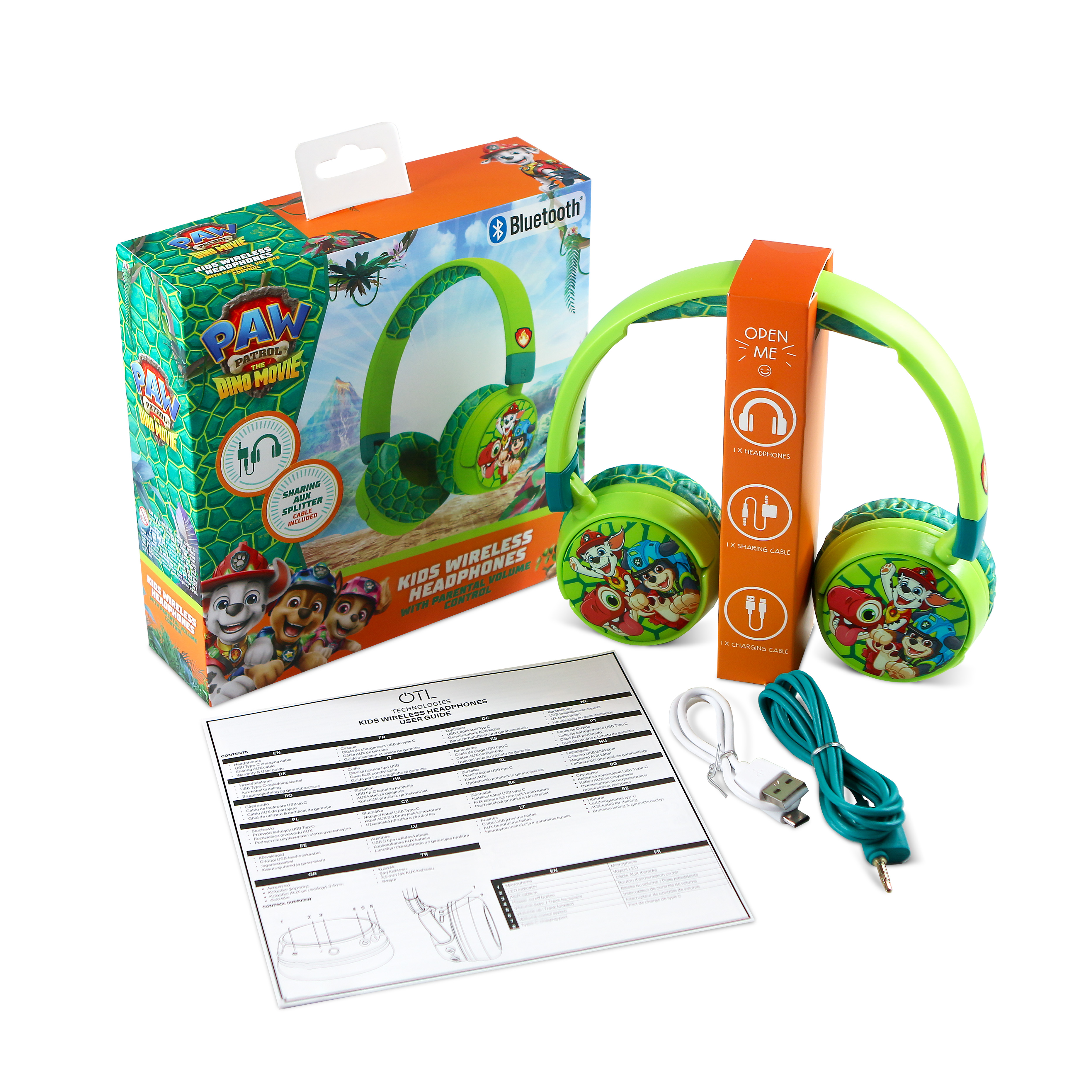 Bežične slušalice OTL TECHNOLOGIES Paw Patrol Dino (on-ear, dječje, Bluetooth, 85/95 dB, 24 h baterija)-11