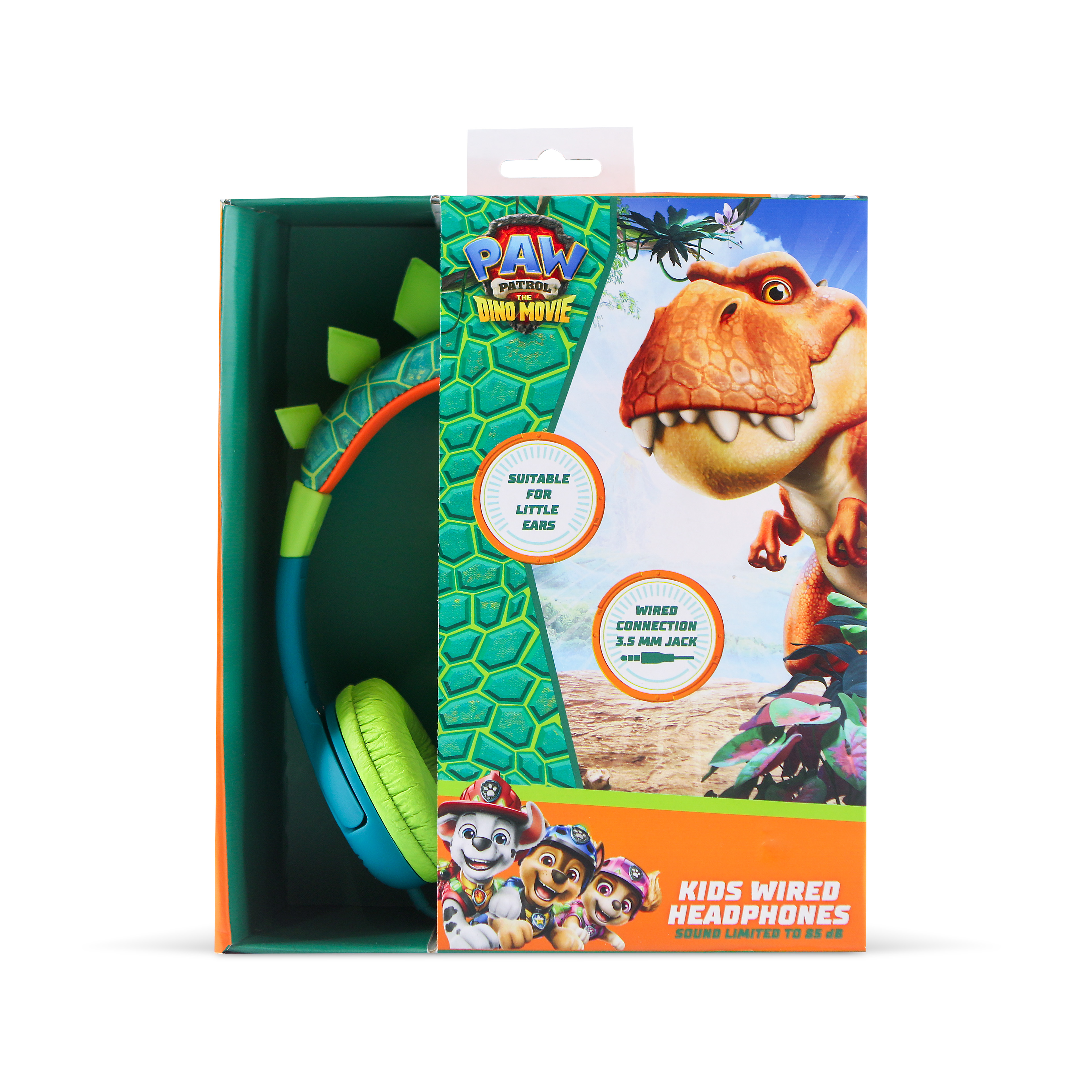 Žičane slušalice OTL TECHNOLOGIES Paw Patrol Dino (on-ear, dječje, 85 dB, 3.5 mm)-6