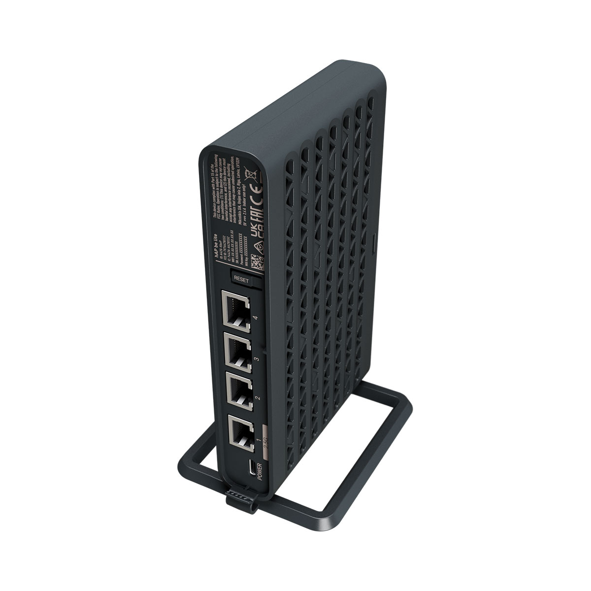 MikroTik hAP be lite (A42G-HbeP) (2026) Wi-Fi 7 Ruter, 3x 10/100/1000 Ethernet, 2.5G Ethernet, Dual-Band, 512MB RAM, 2xUSB-A, USB-C, metalno kućište, ARM-0