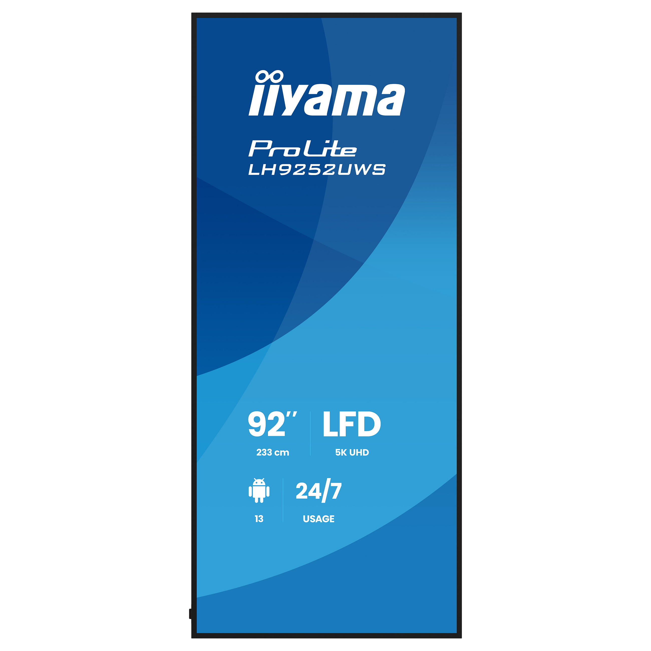 Profesionalni zaslon IIYAMA ProLite LH9252UWS-B1AG 92" 5K UltraWide-2