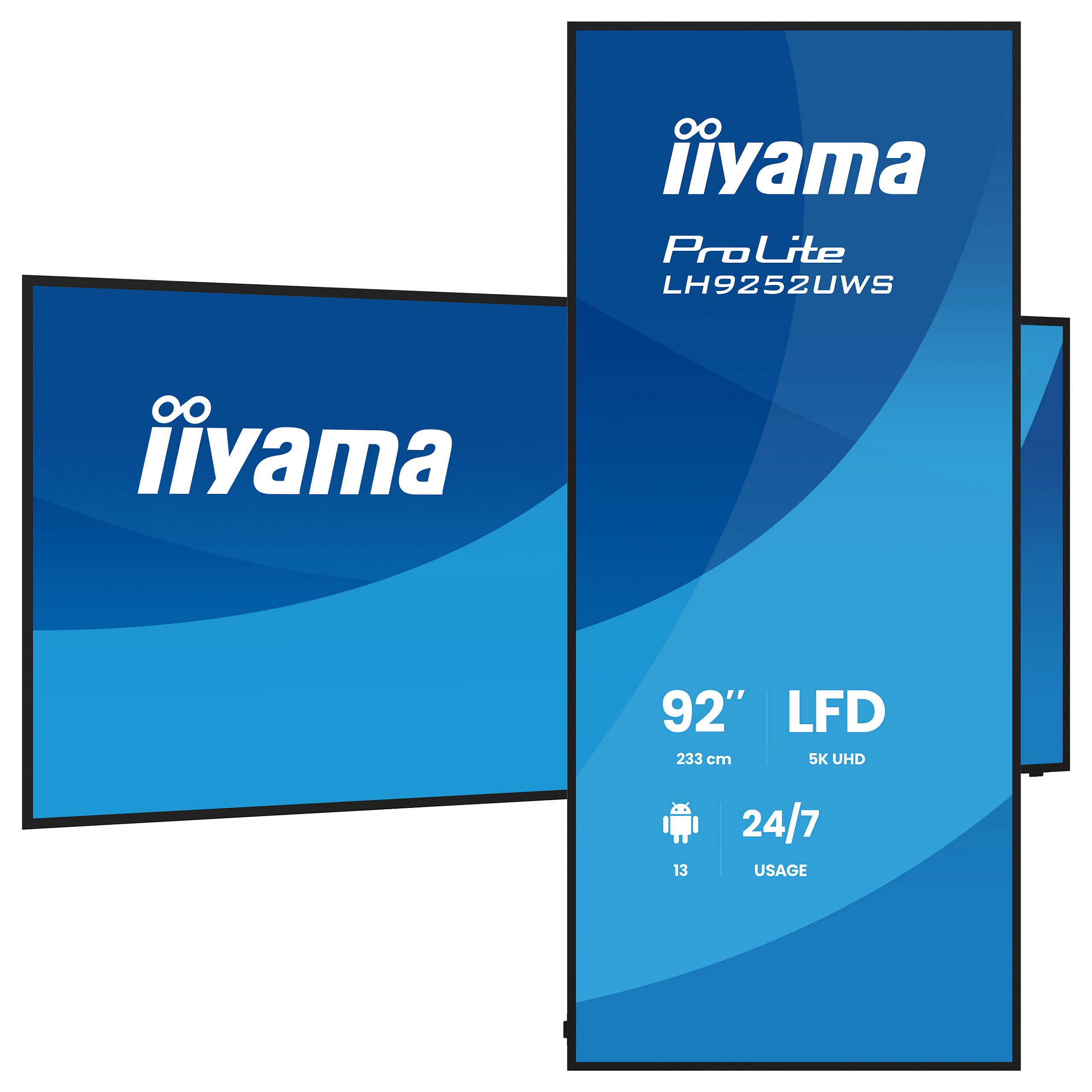 Profesionalni zaslon IIYAMA ProLite LH9252UWS-B1AG 92" 5K UltraWide-6