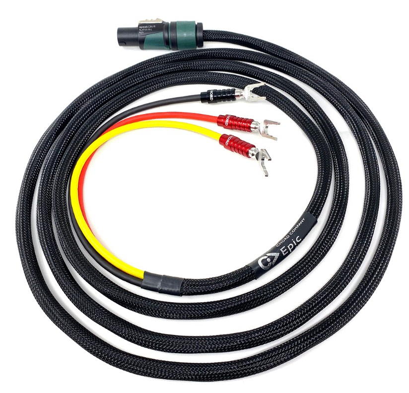 Kabel za subwoofer CHORD Epic High-Level (Speakon - Spades, 2 m)-0