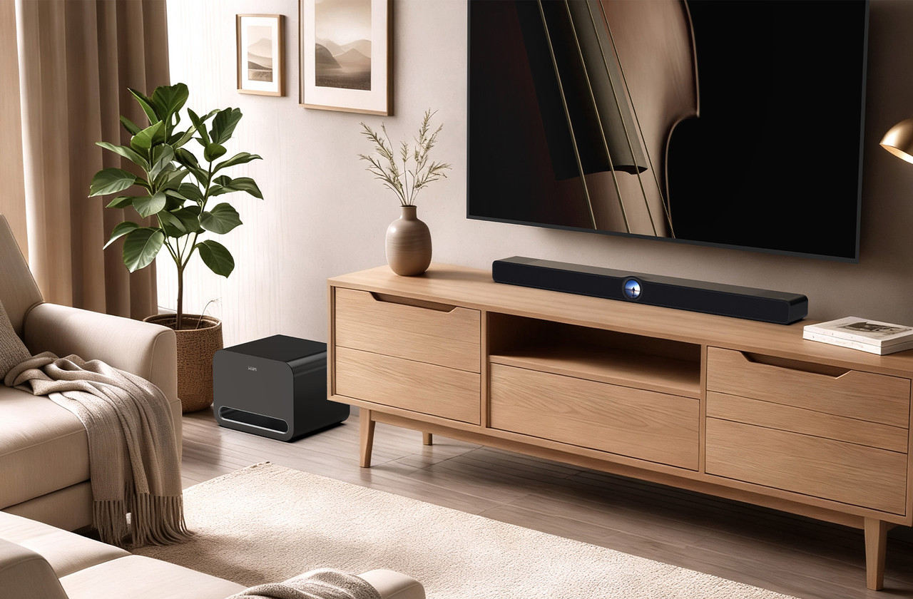 Soundbar WIIM Bar (3.0.2, Dolby Atmos, 135 W, Wi-Fi, Bluetooth, HDMI eARC) gloss black-5