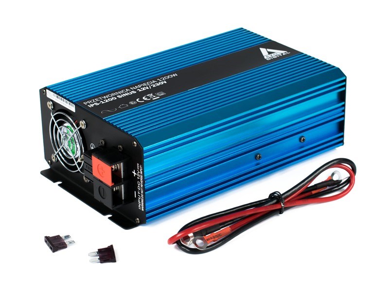 Pretvarač napona AZO DIGITAL SINUS IPS-1200S 12V/230V (800W/1200W)-4