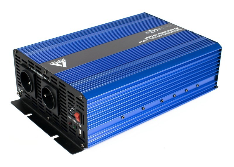 Pretvarač napona AZO DIGITAL SINUS IPS-4000S (24V/230V, 2000W/4000W, čisti sinus)-0