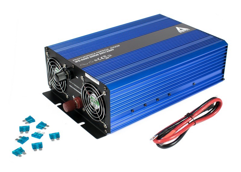 Pretvarač napona AZO DIGITAL SINUS IPS-4000S (24V/230V, 2000W/4000W, čisti sinus)-4