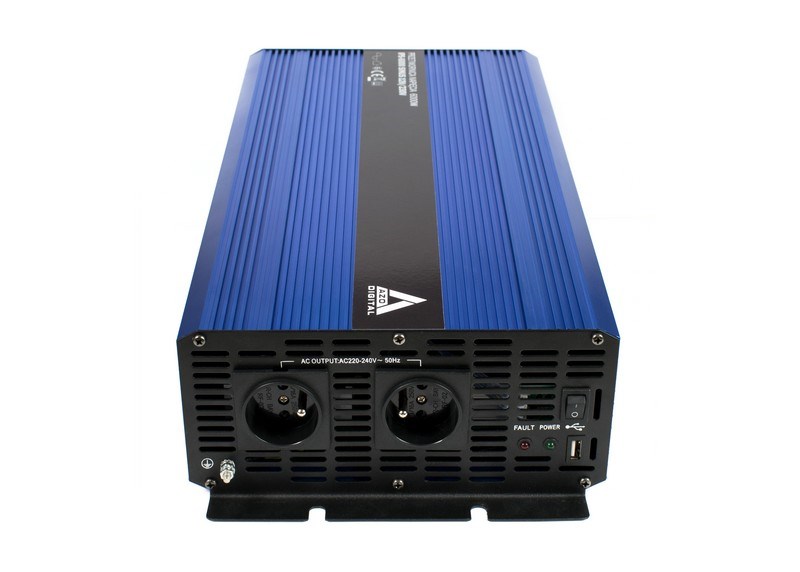 AZO Digital 12 VDC / 230 VAC Converter SINUS IPS-6000S 6000W-2