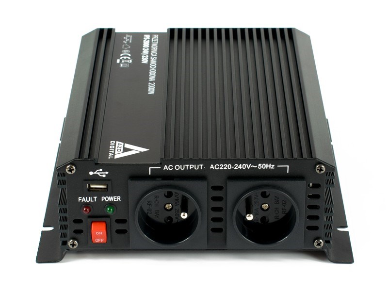 Pretvarač napona AZO DIGITAL IPS-2000 24V/230V (1000W/2000W)-3