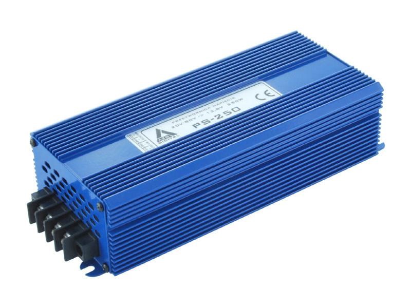 AZO Digital 30÷80 VDC / 24 VDC PS-250-24V 250W voltage converter galvanic isolation, IP21-0