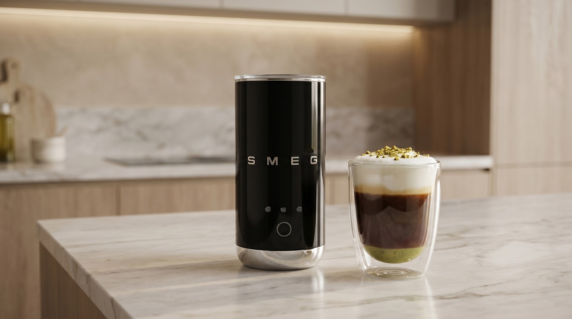 Smeg MFF02BLEU milk frother/warmer Automatic milk frother/warmer Black-26