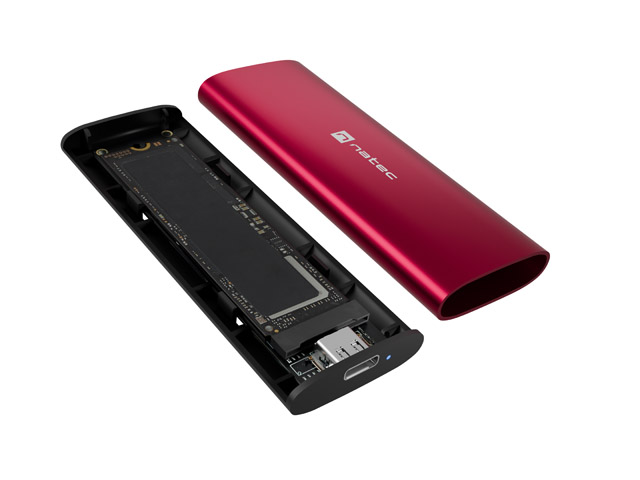 NATEC EXTERNAL SSD RHINO M.2 NVME LITE USB-C 3.2-4