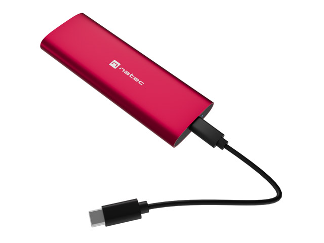NATEC EXTERNAL SSD RHINO M.2 NVME LITE USB-C 3.2-3