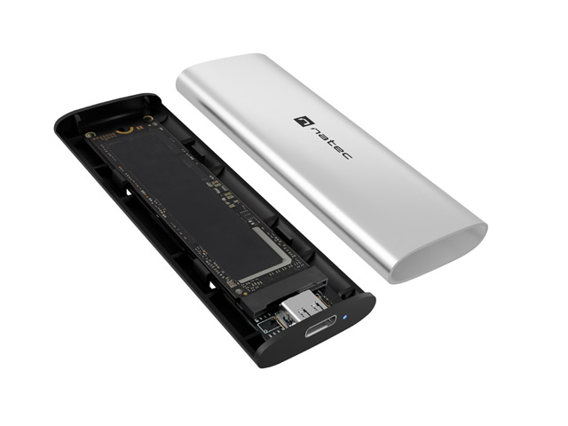 NATEC EXTERNAL SSD RHINO M.2 NVME LITE USB-C 3.2-5