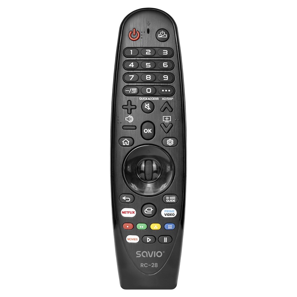 Universal / replacement remote control for LG TV – SMART TV SAVIO RC-28-0